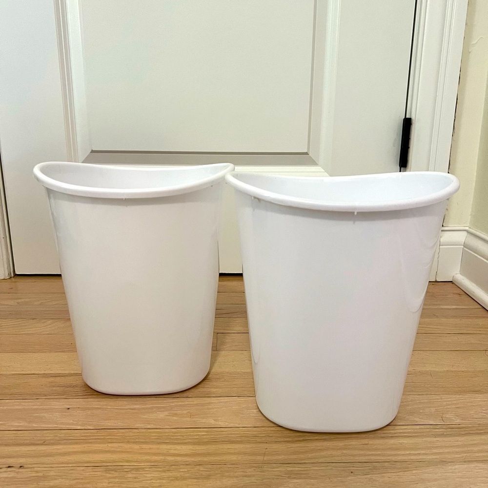 Two New Small Trash Bins